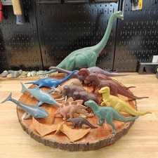 Lot of 15 VTG British Museum Natural History Invicta Plastics Dinosaur Figurines picture