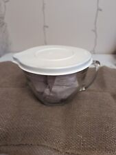Vtg Anchor Hocking 8 cup 2 liter 2 QT. MEASUREMENTS. Clear Glass Cup  picture