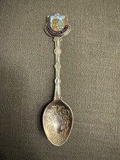 Vintage Wisconsin Dells Stand Rock Silver Plated Souvenir Spoon picture