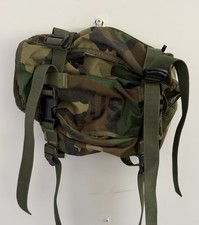 US Military Field Pack Training Bag Woodland Camouflage 1997 C.R. Daniels picture