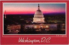 The Capitol Building Washington, D.C. Postcard Posted picture