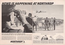 Northrop N-156F Freedom Fighter Vintage 1950s Jet Aircraft Magazine Ad Print picture