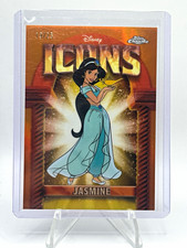 Topps 2025 Topps Chrome Disney Icons Jasmine DI-32 Orange 13/25 picture