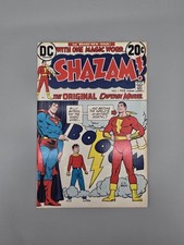 Shazam #1 DC 1973 Bronze Age 1st Issue Captain Marvel C.C. Beck FN+ 6.5 picture