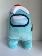 Among Us 12in Plush Doll Cyan Over-easy picture