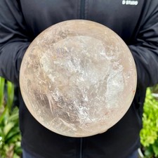 4.05LB Natural clear quartz sphere quartz crystal ball reiki Energy healing picture