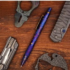 Handmade Titanium Mechanical Pencil EDC Artist Student Drawing Pencil Stationery picture
