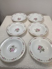 Vintage NORITAKE,  Soup Bowls, 7.75