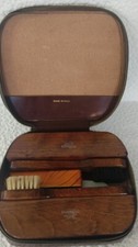 Acca Kappa Vintage Shoe Brush Set With Original Case Made In Italy picture
