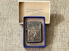 1940 H. HOOIJKAAS 950 Sterling Silver Lighter in Box-Unused picture
