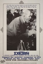 🗳️ Eugene V. Debs Campaign Poster (1972) - 24x36” Bar Wall Decor - 200gsm picture