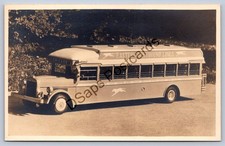 K58/ Interesting RPPC Postcard c1930s Vehicle Eastern Greyhound Bus Lines 478 picture