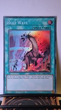 Heat Wave UP01 EN014 Super Rare Limited Edition NM Yu-Gi-Oh picture