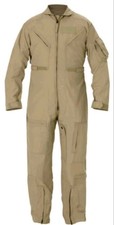 USGI Meta/Para ARAMID CWU-27/P Tan Flight Suit NSN 8415-01-452-4970 Size 44S NEW picture