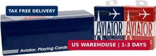 Aviator Playing Cards, 12 Pack, Standard Index Card Decks, Red picture