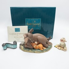 NICE WDCC Bambi My Little Bambi and Mother Statue w Thumper & Opening Title picture