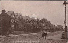 The Terrace Roker Sunderland UK Street View RPPC Naval Censor WWI 1910s Postcard picture