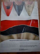 1953 PATENT LEATHER BUREAU Women's Shoe Ad picture