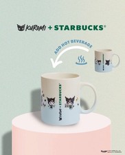 Starbucks x KUROMI Sanrio 12oz Color Changing Ceramic Cup Hongkong Limited Gift picture