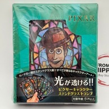Tenyo Disney Pixar Stained Glass Playing Cards Light Transmitting Deck picture