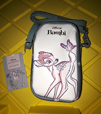 Disney Classics at PRIMARK Bambi Crossbody Bag Organizer Purse ~ NWT picture