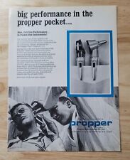 1970 Propper PLUS DIAGNOSTIC SET Pocket Size Instrument Vintage Print Ad picture