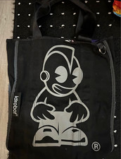 Kidrobot Munny Tote Bag Black & Purple Kidrobot Cartoon & TV Character Theme picture