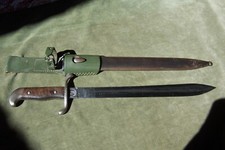 1909 Argentina sword bolo knife-machete-matched numbers and frog picture