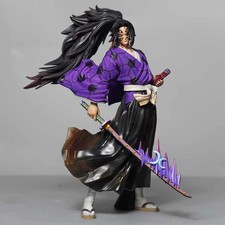 24CM Demon Slayer Kokushibo PVC Figure Kimetsu No Yaiba Anime Statue Decor 2026 picture