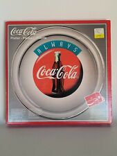 Vintage Coca-Cola 1995 Glass Platter 13” Always Coca-Cola Indiana #5533 New NOS picture