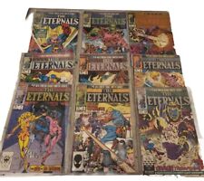 The Eternals #1-8 & 12 VG Condition, Marvel Comics lots of 1st Appearances picture