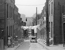 1938 The Hill, Pittsburgh, Pennsylvania Vintage Old Photo 8.5