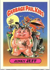 #22 (5x7) 1985 Topps Garbage Pail Kids Series 1 Junky Jeff picture