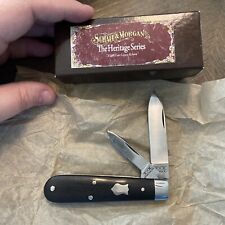 2011 Schatt & Morgan (Queen Cutlery), Heritage Series 1193 Ebony Pocket Knife picture