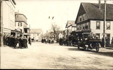 Raymond NH Street Scene Blackstone c1910s Real Photo Vintage Postcard bhn picture