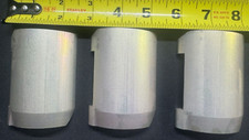 3 NEW MK-66 ROCKET MOTOR WRAP AROUND FINS, MILITARY MEMORABILIA, HYDRA 70 picture