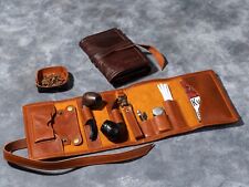 Tobacco Leather Pipe Roll Pipe Pouch Pipe Case Pipe Bag Tobacco Pouch picture