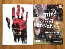 2001 Silent Hill 2 Playstation 2 PS2 Vintage Print Ad/Poster Official Horror Art picture