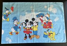 Vintage 1970’s Disney Pillowcase Frontierland Mickey Mouse Minnie picture