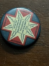American Hospital Assoc. Pinback Button. Los Angeles, Whitehead & Hoag, 7/8 in D picture
