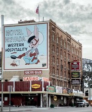 Photo:Ely Nevada Hotel Nevada Casino Mural 2000s Western Hospitality picture