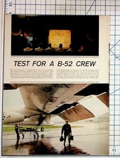 Vintage 1950s B-52 Bomber Crew Training Magazine Article Ephemera picture