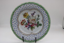 Vintage Elios Hand Painted Peint Main H & F Bowl-Floral picture