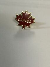 Canada Red Maple Leaf Enamel Lapel Hat Vest Jacket Backpack Bag Souvenir Pin picture