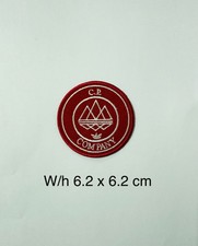 POPULAR BRAND ADIDAS SPEZIAL Red C.p. BADGE/PATCH IRON/SEW EMBROIDERD BADGE picture