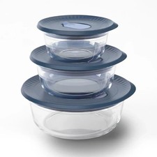 Tupperware Viola Glass Container Choose the size you want NEW picture