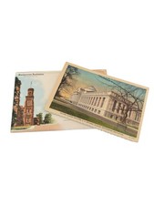 Smithsonian Institution Lot 10 Washington DC Linen Postcards Souvenir VTG. HHP picture