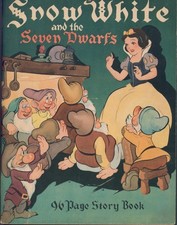 Vintage 1938 Walt Disney's Snow White & the Seven Dwarfs Story Book picture
