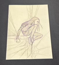 Marvel Comics SILK #1 MOMOKO SKETCH VARIANT BIG TIME COLLECTIBLES EXCLUSIVE picture