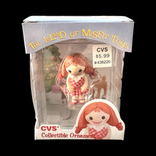 Enesco CVS Rudolph Island of Misfit Toys Misfit Doll Ornament Vintage 1999 picture
